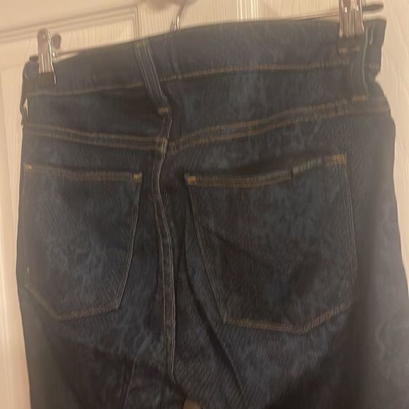 HUDSON Skinny jeans blue with black print size 26 - Picture 9 of 10